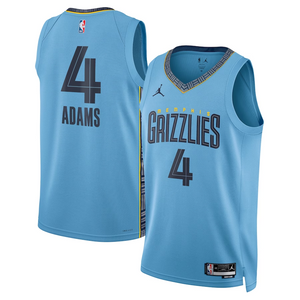 Memphis Grizzlies Men's Nike Statement Jersey #4 ADAMS – Official